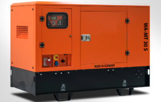 schallgedämmtes Mitsubishi Diesel-Strom-Aggregat WA MT30 S