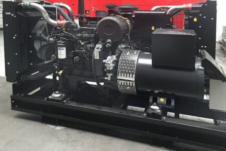 Netzersatzanlage mit Iveco Motor