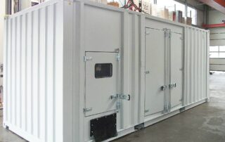 Netzersatzanlage im Container