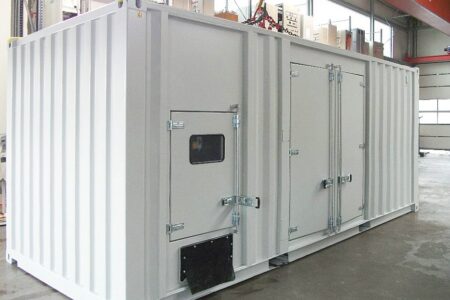 Netzersatzanlage im Container