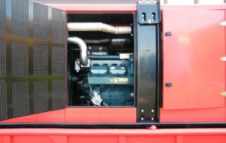 Doosan Netzersatzanlage schallgedämmt