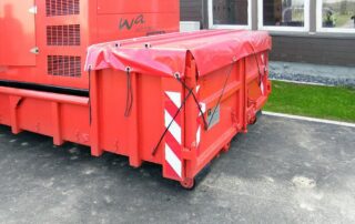 Netzersatzanlagen im Abrollcontainer mit Kabeltrommel