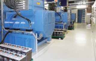 Notstromanlage offen im Gebäude betireben