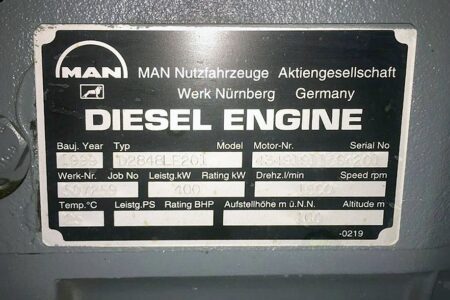 MAN Notstromdiesel