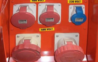 perkins-0573 Perkins Dieselaggregat Steckdosen Ausgänge