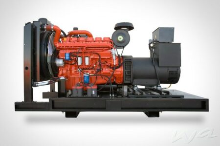 Scania bis 700 kVA Diesel auf Kufenrahmen offen