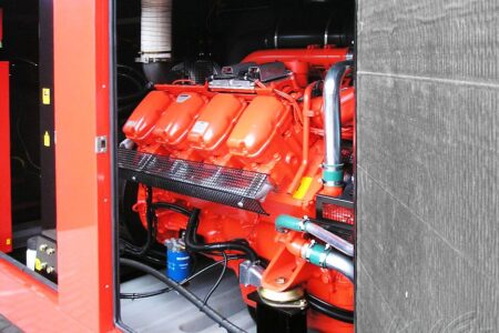 Scania bis 700 kVA Diesel wassergekühlt Container Schallschutz