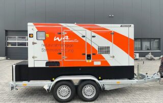 Notstrom mit Iveco Motor mobil 160 kVA
