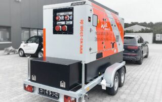 Stromversorgung mit Iveco Motor mobil 160 kVA