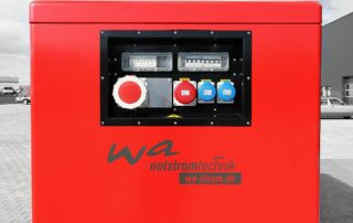 Iveco Stromerzeuger Außensteckdosen