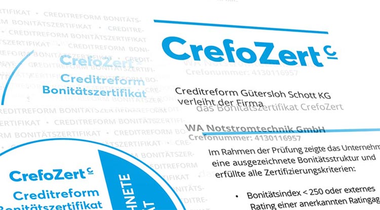 Teaser CrefoZertifikat Bonitätszertifikat